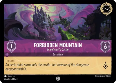 Forbidden Mountain - Maleficent's Castle