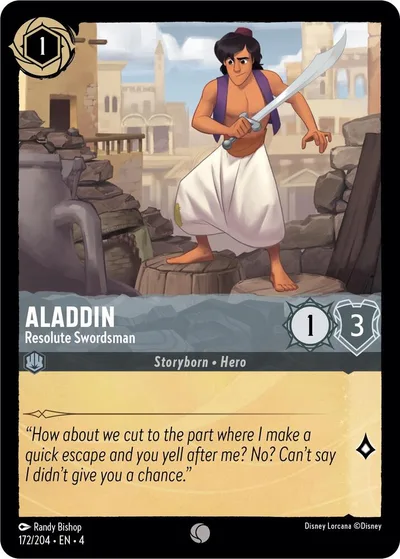 Aladdin - Resolute Swordsman