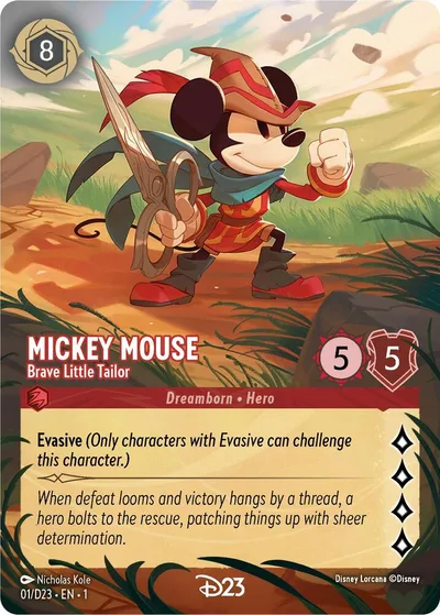Mickey Mouse - Brave Little Tailor (Extended Art)