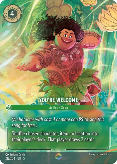 You're Welcome (Enchanted)