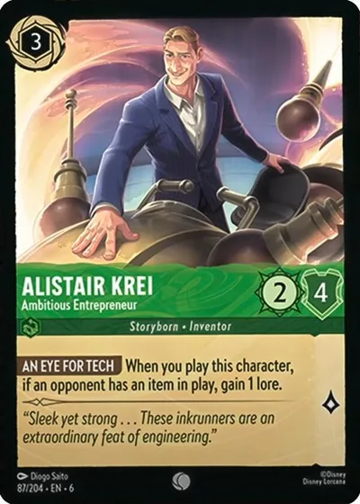 Alistair Krei - Ambitious Entrepreneur