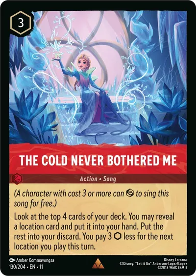 The Cold Never Bothered Me