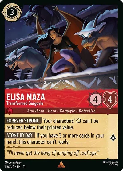 Elisa Maza - Transformed Gargoyle