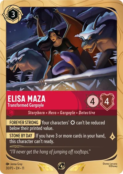 Elisa Maza - Transformed Gargoyle