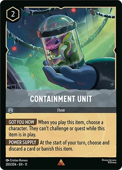 Containment Unit