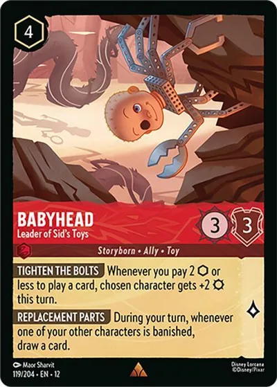 Babyhead - Leader of Sid's Toys