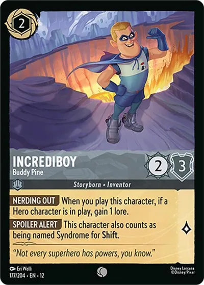 Incrediboy - Buddy Pine