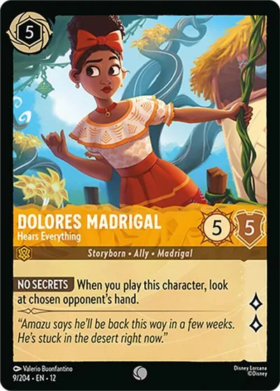 Dolores Madrigal - Hears Everything