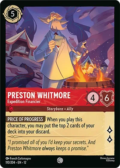 Preston Whitmore - Expedition Financier