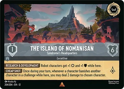 The Island of Nomanisan - Syndrome's Headquarters