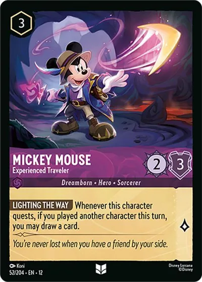Mickey Mouse - Experienced Traveler