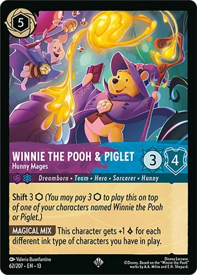Winnie the Pooh & Piglet - Hunny Mages