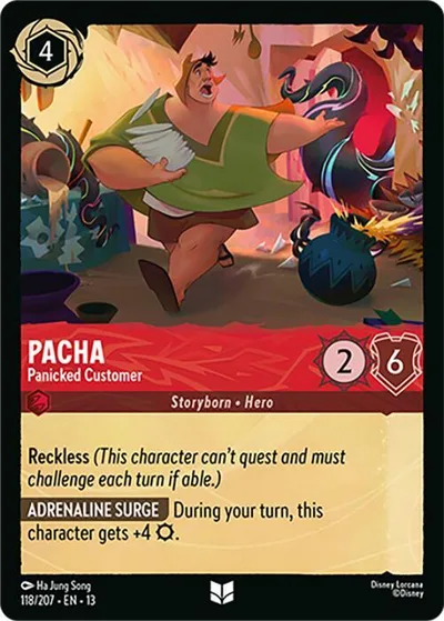 Pacha - Panicked Customer