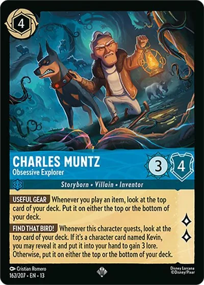 Charles Muntz - Obsessive Explorer