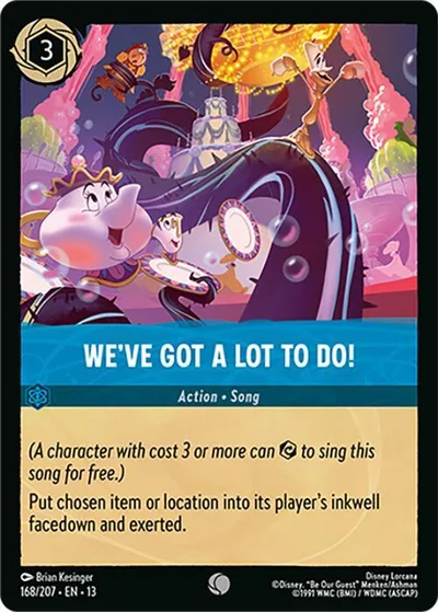 We've Got a Lot to Do!