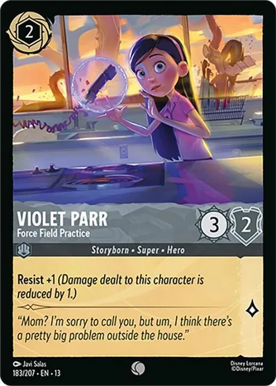 Violet Parr - Force Field Practice