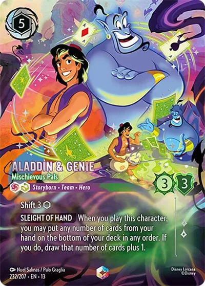 Aladdin & Genie - Mischievous Pals (Enchanted)