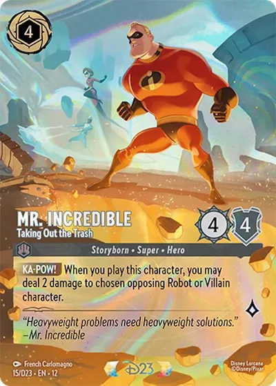 Mr. Incredible - Taking Out the Trash