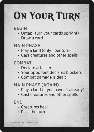 Rules Card (WAR Bundle)