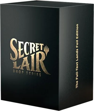 Secret Lair Superdrop: The Full-Text Lands - Traditional Foil Edition
