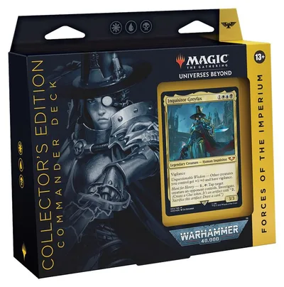 Universes Beyond: Warhammer 40,000 - Forces of the Imperium Commander Deck (Collector's Edition)