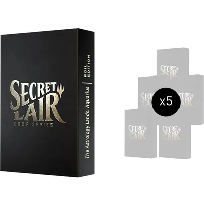 Secret Lair Drop: Astrology Lands (Aquarius) Bundle - Traditional Foil Edition