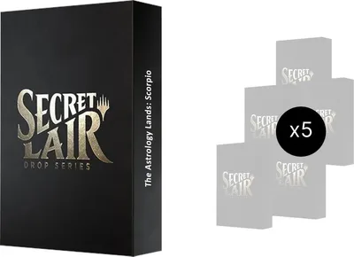 Secret Lair Drop: Astrology Lands (Scorpio) Bundle - Non-Foil Edition