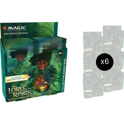 Universes Beyond: The Lord of the Rings: Tales of Middle-earth - Collector Booster Display Case