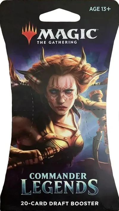 Commander Legends - Sleeved Draft Booster Pack