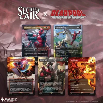 Secret Lair Drop: Secret Lair x Marvel's Deadpool - Non-Foil Edition