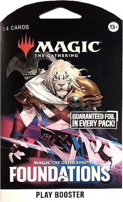 Magic: The Gathering Foundations - Sleeved Play Booster Pack