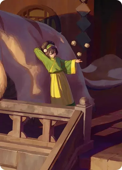 Toph, Greatest Earthbender Art Card