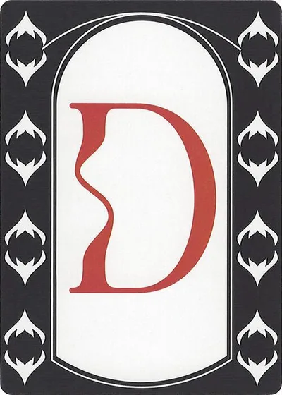 Letter Card - D