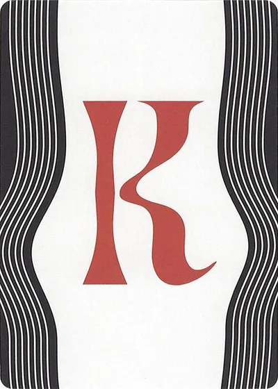 Letter Card - K