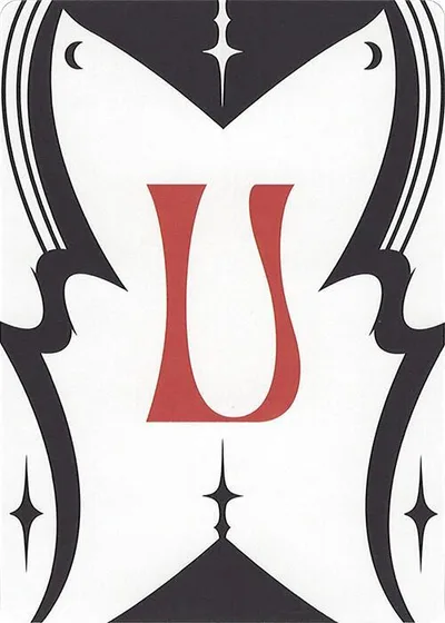 Letter Card - U