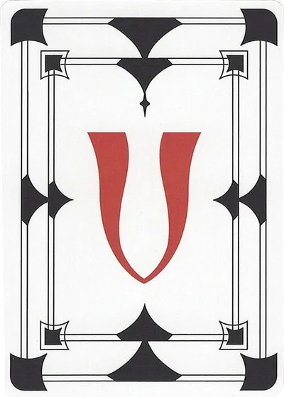 Letter Card - V