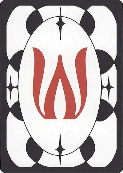 Letter Card - W