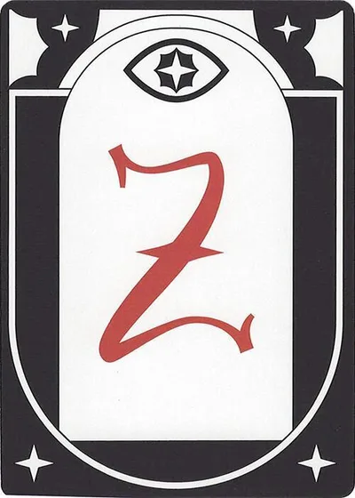 Letter Card - Z