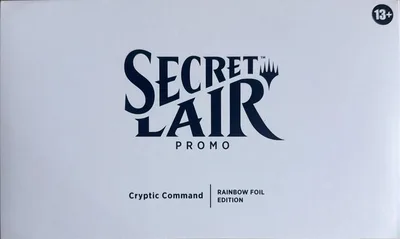 Secret Lair Drop: Secret Lair Promo: Cryptic Command - Rainbow Foil Edition