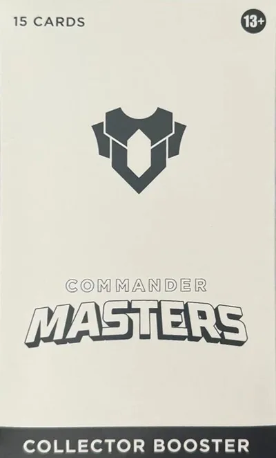 Commander Masters - Collector Booster Pack (Minimal Packaging)