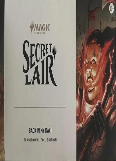 Secret Lair Drop: Back in My Day! - Traditional Foil Edition