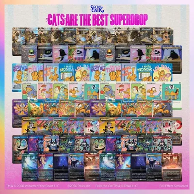 Secret Lair Cats Are the Best Superdrop: Cats Rule Everything Bundle