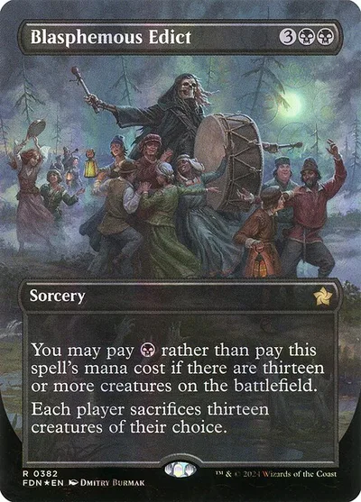 Blasphemous Edict