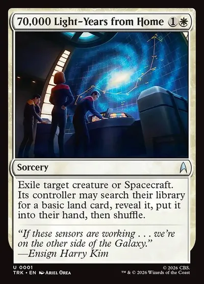 70,000 Light-Years from Home
