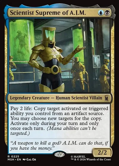 Scientist Supreme of A.I.M.