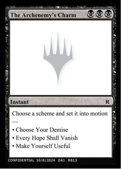 The Archenemy's Charm