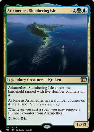 Arixmethes, Slumbering Isle