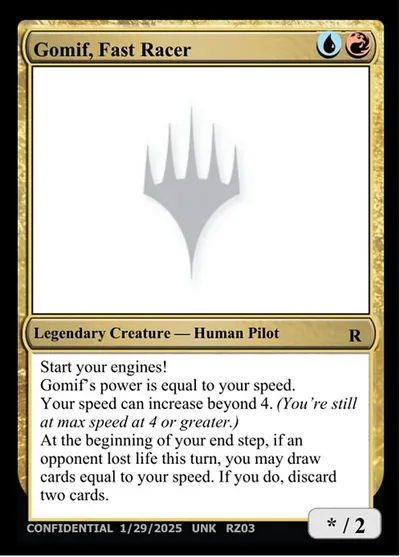 Gomif, Fast Racer