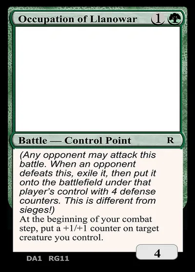 Occupation of Llanowar