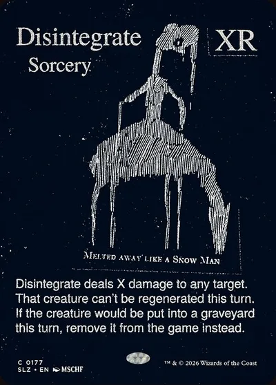 Disintegrate